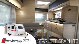 ✨ Gamme 2021  Starlett Graphite Caravane Sterckeman ✨ [upl. by Airemat]