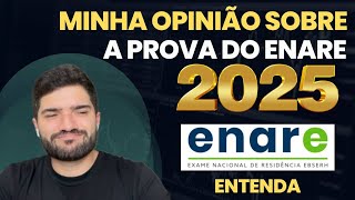 Minha opinião sobre a prova do ENARE [upl. by Mini82]