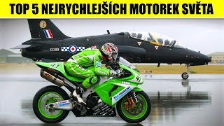 TOP 5 nejrychlejších MOTOREK světa [upl. by Esiralc]