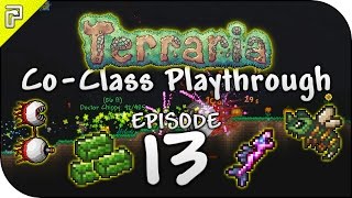 Terraria 133  Crystal Serpent Twins Battle  CoClass Lets Play wChippyGaming 13 [upl. by Aicilat]