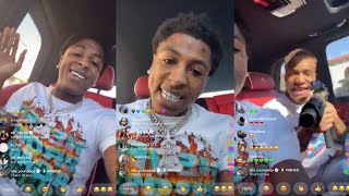 NBA Youngboy previews new music on Instagram Live [upl. by Attenol932]