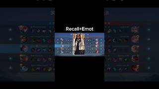 Recall  Emote yin vs selena selenaml mobilelegends selena mlbb shorts [upl. by Atiuqehc]