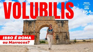 RUÍNAS ROMANAS DE 2000 ANOS no Marrocos 🇲🇦🏛️ Volubilis  Vlog 4K  EP 8 [upl. by Assirral]