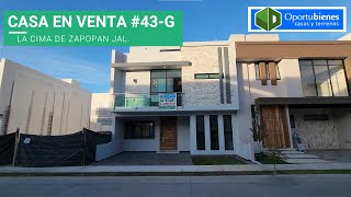 EN VENTA CASA 43 G LA CIMA ZAPOPAN JAL [upl. by Teage]