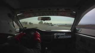 Eibach Civic  Buttonwillow CW13 1589 lap [upl. by Tucky]