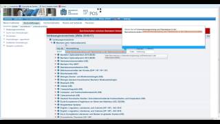 Tutorial für die Erstellung eines Stundenplans an der Universität des Saarlandes [upl. by Melleta764]