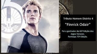 Todos Personagens Jogos Vorazes All Characters of The Hunger Games [upl. by Orms589]