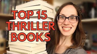 My Top 15 Thriller Books of All Time or 2023 [upl. by Ladnar]