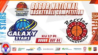 🔴 SERI 1 BOGOR  Day 4  Match 3  GALAXY STARS VS RAFFLES BASKETBALL  KU 17 PI  🏅 BNBC 2024 [upl. by Gyimah]