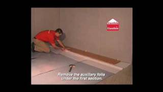 How to install a floating floor  Elastilon [upl. by Nnylharas825]