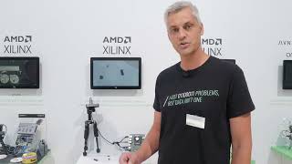 AMD Xilinx KRIA VitisAI Demo [upl. by Rozek]