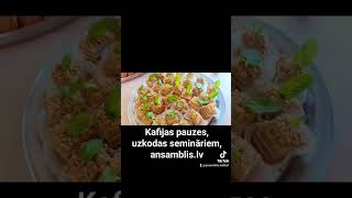 Kafijas pauze uzkodas semināriem ansamblislv banketibanketilv kafijaspauze catering uzkoda [upl. by Natan193]