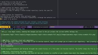 Spacemacs Magit Commit Amend [upl. by Filiano]