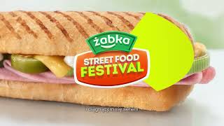 Żabka  Street Food Festival  Panini  061117122024 [upl. by Enahsal]