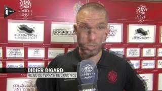 L1  bagarre et envahissement du terrain après Nice  Bastia [upl. by Annaerda]