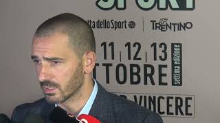 Leonardo Bonucci “Lotta scudetto per Napoli Juve e Inter Milan un gradino sotto” [upl. by Ashlin280]