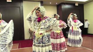 Panama Day 7 Traditional Panamanian Music and Dance at the Farewell Dinner [upl. by Anile]