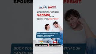 Apply for a Spouse Open Work Permit in Canada Book your appointment with us [upl. by Ecille]