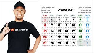 Kalender Oktober 2024 [upl. by Yeldua]