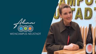 Absolventin Pauline BaumbergerBrand im Interview  ProWein 2023  Weincampus Neustadt [upl. by Edmonda]