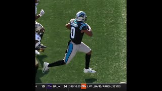 JaTavion Sanders with a spectacular catch for a 46yard Gain vs New Orleans Saints [upl. by Careaga]