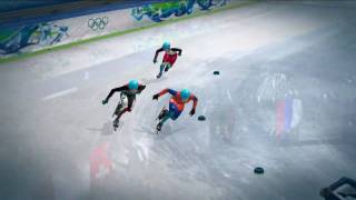 Vancouver 2010™  Luge  Speed Skating Gameplay trailer [upl. by Ayat]