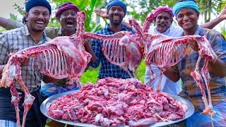 BONE LESS MEAT  Meat Ball Recipe Cooking in Village  Mutton Keema Recipe  Mutton Kola Urundai [upl. by Camfort]