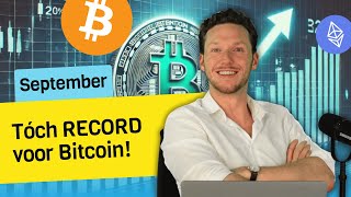 September RECORD voor BITCOIN  Japan stort zich op crypto  Crypto nieuws vandaag  1188 [upl. by Takken]