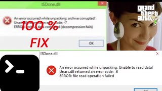 How To Fix Unarcdll and Isdonedll Random Stuck In FitGirl Repack Genuine Way By Neuziz [upl. by Dressler]