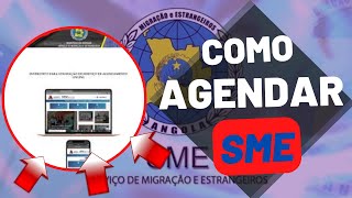 COMO AGENDAR NO SITE DO SME PARA TRATAR O PASSAPORTE ✔✔✔ [upl. by Ardnosal]