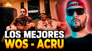 😎 ASÍ SE DISFRUTA EL FREESTYLE 🚬 ACRU Y WOS [upl. by Arval]