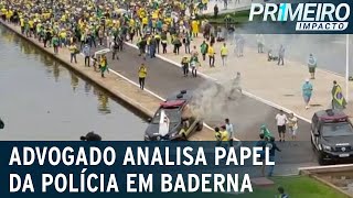 “O dever da farda é com a sociedade” diz cientista político  Primeiro Impacto 090123 [upl. by Grand]