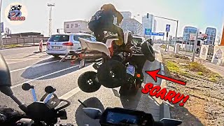 BRUTAL MOTORCYCLE CRASHES  CRAZY amp EPIC Motorcycle Moments 2024 [upl. by Haily998]