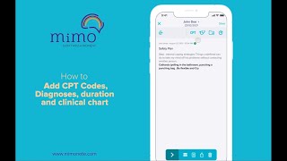 Add CPT Codes Diagnosis codes and more clinical infoiPhone [upl. by Annairb]