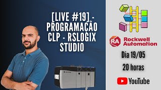 Live 19  Programação em CLP Rockwell RSLogix Studio [upl. by Oswin]