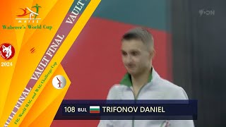 Waberer FIG World Challenge Cup SZOMBATHELY 2024 🥈 VT FINAL Trifonov Daniel BUL [upl. by Norah]