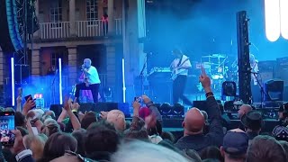 IDLES HALIFAX PIECE HALL LIVE FOOTAGE 13072024 [upl. by Neenwahs425]