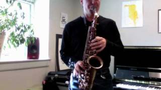 David Pope Demonstrates Altissimo for Alto Saxophone [upl. by Mudenihc691]