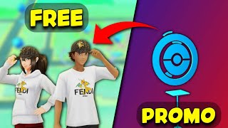 Free Hoodie and Tshirt in Pokemon Go  Get free items to spin pokestop amp Redeem Code in Pokémon Go [upl. by Kial]