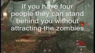 Call of Duty 5 World at War Zombie Glitches Doctors Quarter [upl. by Yrok]