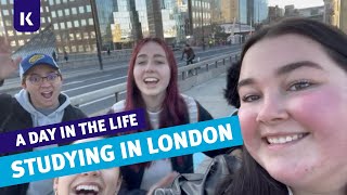 A Day in the Life at Kaplan International College London  Kaplan Pathways [upl. by Tunnell918]