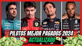 Así son los lujosos salarios de Checo Pérez y los pilotos de la F1 2024 [upl. by Lomaj]