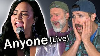 Montana Guys React To Demi Lovato  Anyone Live From 62nd Gramms 2020 [upl. by Narba]