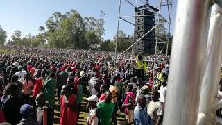 Bullfighting at Malinya stadium kakamega Eshuya Onyesholasiku [upl. by Howlan]