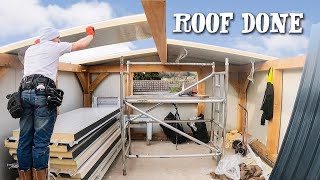 FULLY INSULATED amp FINISHED ROOF IN 4 HOURS  Is this the best option [upl. by Ginnifer]