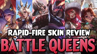 RapidFire Skin Review Battle Queens amp 200 GodKings [upl. by Laurent529]