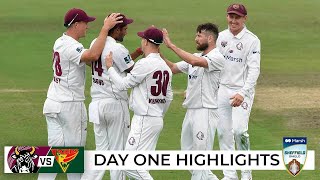 Bulls quicks roll Tigers as Queensland dominate day one  Sheffield Shield 202223 [upl. by Prasad223]