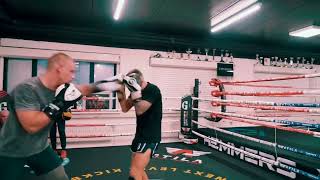 Sparring with newcomers at Hemmers gym Breda The Netherlands [upl. by Nekciv283]