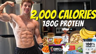 MY 2000 Calorie Clean Up Diet [upl. by Aynek]