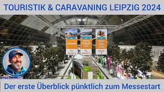 Messerundgang TOURISTIK amp CARAVANING LEIPZIG 2024  Teil 1 Caravaning Camping Zubehör Technik [upl. by Aznecniv694]